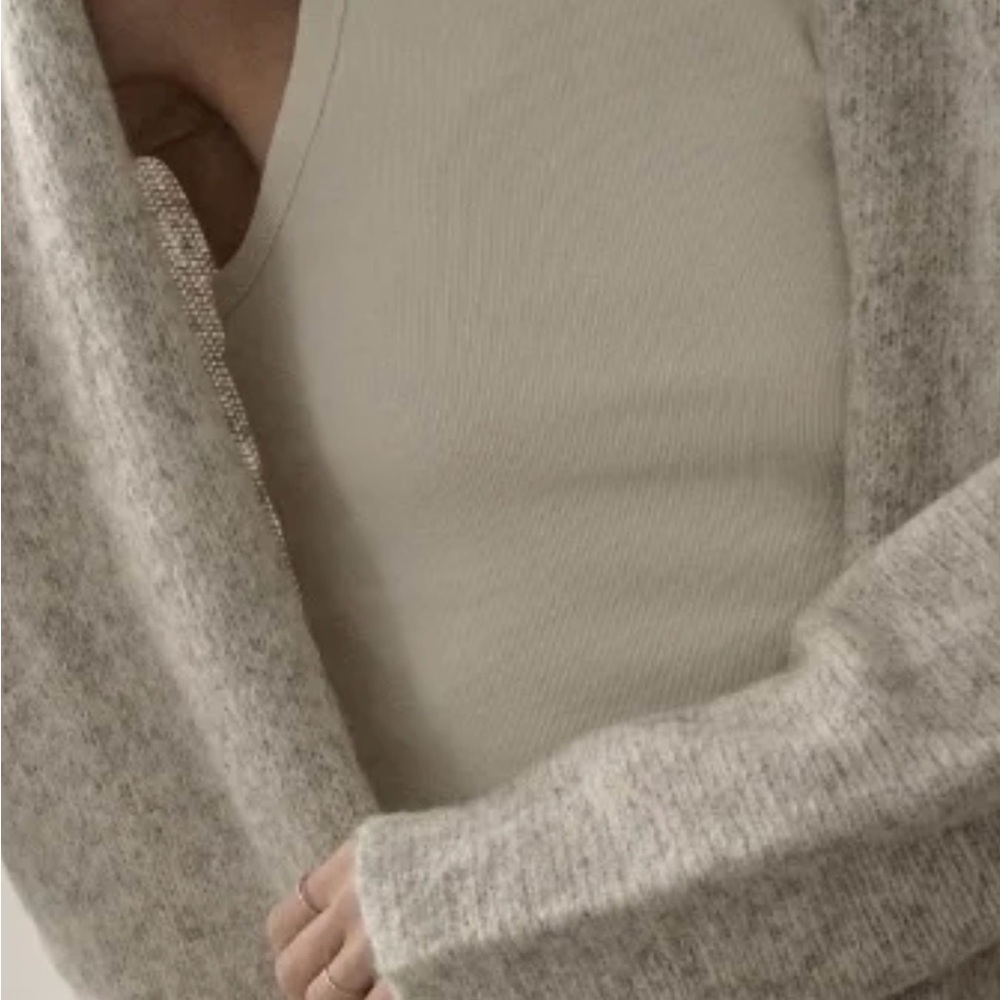 LAUDE THE LABEL HEIRLOOM SWEATER COAT s/m - Picture 2 of 6